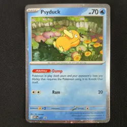 DOUBLE SWIRL 🌀💫 Psyduck 007 Mega Cosmos Holo Promo Nintendo Pokemon Card - Image 4