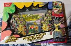 Pokemon TCG ME Ascended Heroes Premium Poster Collection Mega Lucario New Sealed - Image 1