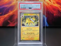 2025 POKEMON PRE BLACK STAR COSMOS PROMO JOLTEON #169 2 SWIRLS PSA 10 💫🐦‍🔥 - Image 1