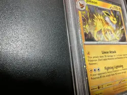 2025 POKEMON PRE BLACK STAR COSMOS PROMO JOLTEON #169 2 SWIRLS PSA 10 💫🐦‍🔥 - Image 4