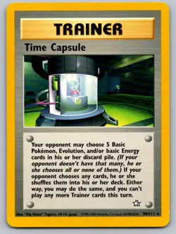 Time Capsule 90/111 Rare Neo Genesis Pokemon Unlimited Lightly Played - Image 1