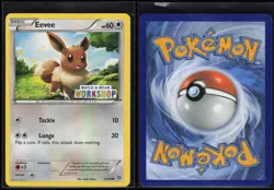 Eevee 63/98 Stamped Promo Build-A-Bear Workshop Ancient Origins Common Saitou LP - Image 1