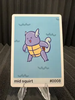 Mid Squirt (Wartortle) #8 - Gen 1 Pookiemoot Fan Art - Pokemon - Image 1