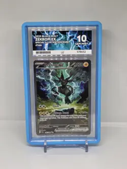 Pokemon TCG Zekrom EX Sir #166/086 Black Bolt ACE 10 PERFECT SUBS - Image 1