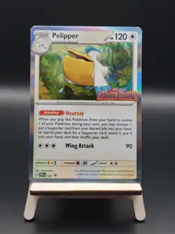 Pelipper (Stamped) - 022 - Pokemon Scarlet & Violet: Black Star Promo - Image 1