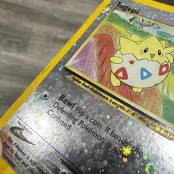 Togepi 4/18 Reverse Holo Southern Islands 2001 Pokemon MP - Image 3