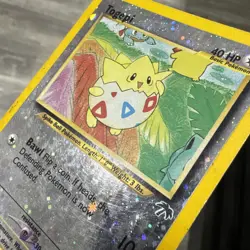 Togepi 4/18 Reverse Holo Southern Islands 2001 Pokemon MP - Image 4