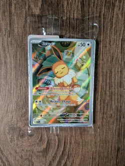 Pokemon TCG - Eevee - Prismatic Evolutions Promo - SVP173 Holo Eevee ETB Promo - Image 1