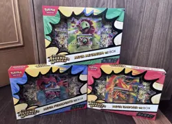 3x Ascended Heroes Mega ex Box Bundle (Feraligatr, Emboar, Meganium) Pokemon TCG - Image 3