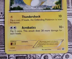 Pokemon Emolga McDonalds Holo Promo 6/12 - NM *Free Shipping* - Image 4