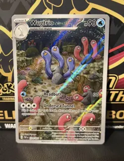 Pokemon - Wugtrio 224/091 - Scarlet & Violet Paldean Fates Holo - Image 1
