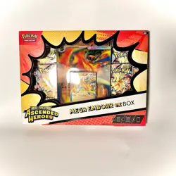 Pokemon TCG Ascended Heroes Mega Emboar Ex Collection Box Brand New Sealed - Image 1