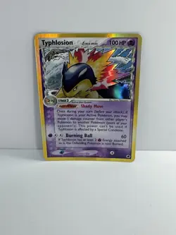 Pokemon TCG Typhlosion 12/101 Delta Species - EX Dragon Frontiers Reverse - Image 1
