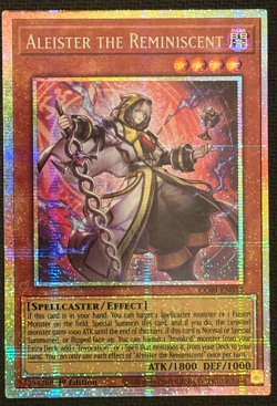 Yugioh! Aleister The Reminiscent Starlight Rare Near Mint CORI-EN015 - Image 1