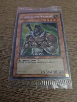 Yugioh! Elemental Hero Wildheart GSE-EN001 Secret Rare Limited Edition Sealed - Image 1