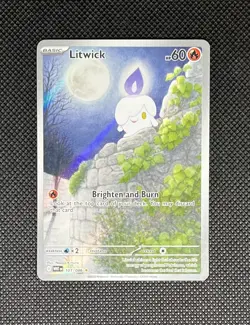 Pokemon White Flare Sv: Litwick (Illustration Rare) #101/086 - Near Mint - Image 4