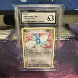 cgc 6.5 French!! swablu ex deoxys pokemon - Image 1