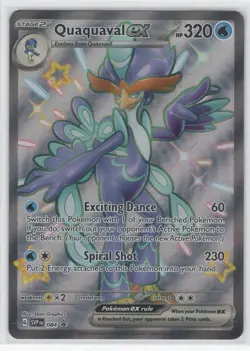 Pokemon Scarlet & Violet Black Star Promo - Quaquaval ex SVP 084 - Image 1