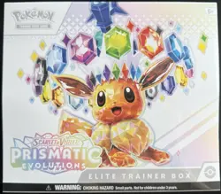 Pokemon Prismatic Evolutions ETB Elite Trainer Box Sealed - Image 1