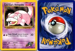 SABRINA'S SLOWPOKE 95/132 C GYM HEROES POKEMON UNLIMITED NM - Image 3