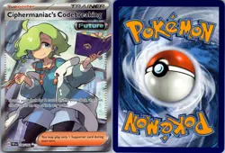 CIPHERMANIAC'S CODEBREAKING 198/162 ULTRA RARE TEMPORAL FORCES POKEMON NM - Image 3