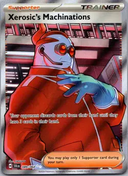 XEROSIC'S MACHINATIONS 089/064 ULTRA RARE SHROUDED FABLE POKEMON NM - Image 1