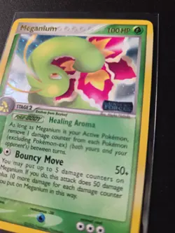Pokemon TCG - Meganium 9/115 Unseen Forces Stamped Promo Holographic - Nm - Image 2