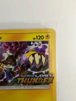 2018 Pokemon Raikou SM150 Lost Thunder Prerelease Stamped Holo Promo NM - Image 2