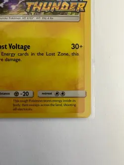 2018 Pokemon Raikou SM150 Lost Thunder Prerelease Stamped Holo Promo NM - Image 3