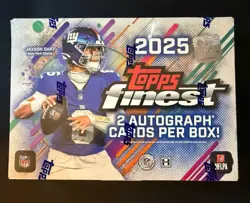 2025 TOPPS FINEST FOOTBALL NFL FACTORY SEALED HOBBY BOX - Image 1