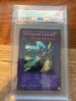 2003 YU-GI-OH! XYZ-Dragon Cannon Promo BPT-010 PSA 9 - Image 3