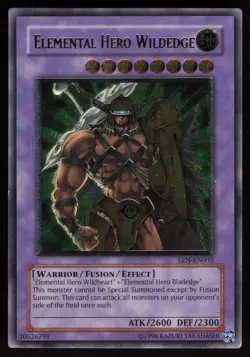 Elemental Hero Wildedge (UTR) EEN-EN035 Ultimate Rare EURO YU-GI-OH - Image 1