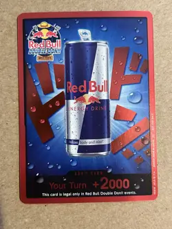 Red Bull Double DON!! 2K Red Foil Exclusive Promo One Piece English - Image 1