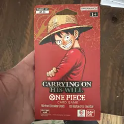 One Piece TCG OP-13 Carrying On His Will Sleeved Booster Pack English Lot of 2 - Image 4