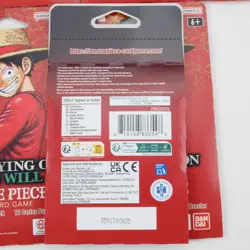 (8) One Piece OP13 Carrying on His Will Sleeved Blister Packs Lot of 8 Booster - Image 3