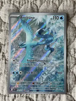 Pokemon TCG Articuno Journey Together 161/159 Near Mint Condition - Image 1
