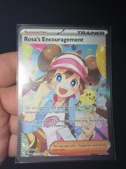 Rosa’s Encouragement 123/088 SIR Pokemon Trainer Card - Image 1