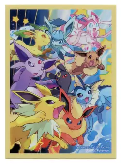 Eevee Dash! (Yellow) Individual Card Sleeve Pokemon Center Japan Original - Image 1