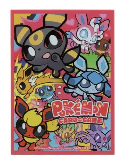 2016 Chibi Eevee Evolutions Individual Card Sleeve Pokemon Center Japan Original - Image 3