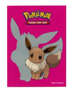 2019 Eevee Silhouette Individual Card Sleeve Pokemon x Ultra Pro Original - Image 3