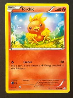 Torchic 25/160 XY Primal Clash - Pokemon Card - Near Mint - Image 1