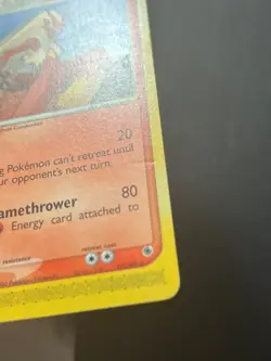 Blaziken 15/109 Common EX Ruby & Sapphire Pokemon Card MP - Image 3