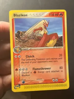 Blaziken 15/109 Common EX Ruby & Sapphire Pokemon Card MP - Image 5