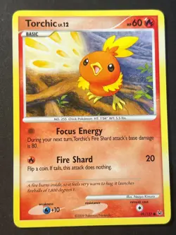 Torchic 99/127 Common - Platinum Base - Pokemon Card LP - Image 1