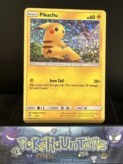 Pokemon Card Pikachu 6/12 McDonald's Set Holo Rare 2019 Played - Image 1