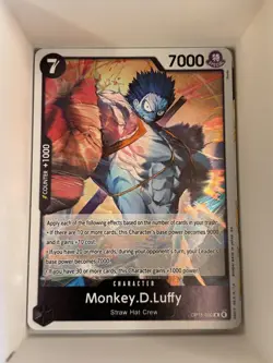 OP15-092 Monkey.D.Luffy English R One Piece TCG Card Game - Image 1