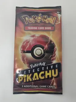 Detective Pikachu Pokemon 2019 Movie Promo Card Pack - Image 1