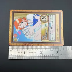 Nami One Piece Carddass Hyper Battle Card BANDAI Anime Japan TCG S354-28 - Image 3