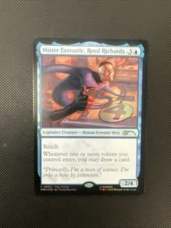 Mister Fantastic Reed Richard’s Foil Promo Magic The Gathering - Image 1