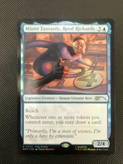 Mister Fantastic Reed Richard’s Foil Promo Magic The Gathering - Image 3